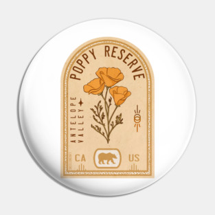 Antelope Valley Poppy Reserve Pin