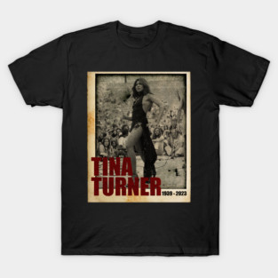 RIP Tina Turner Photo Vintage Aesthetic // 1939-2023 T-Shirt