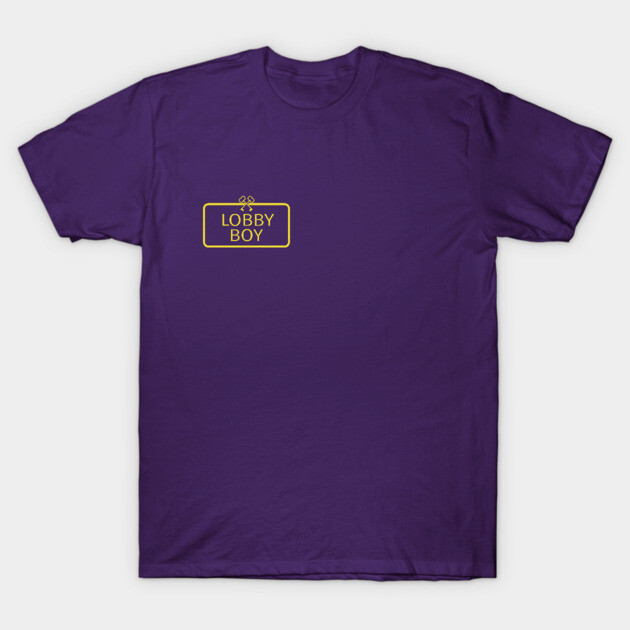 Lobby Boy Grand Budapest Hotel T-Shirt TeePublic
