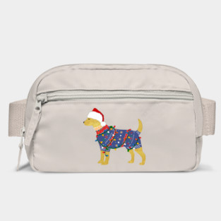 Yellow Lab Ugly Christmas Sweater Bag