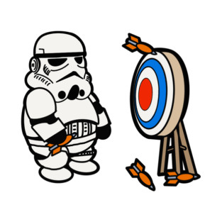Stormtrooper Darts T-Shirt