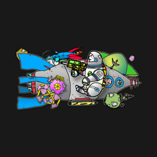 Crowded Space II T-Shirt