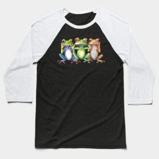 Frogs Baseball T-Shirt