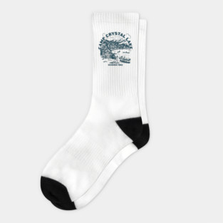 Camp Crystal Lake Summer '82 (on light) Socks