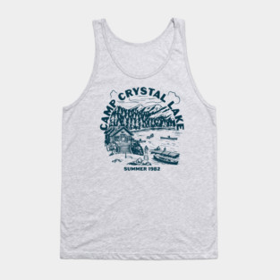 Camp Crystal Lake Summer '82 (on light) Tank Top