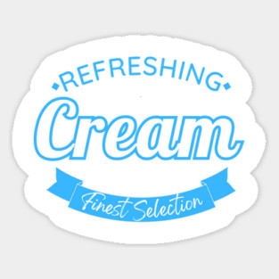 Finest Quality Cream Sticker
