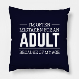 FUNNY QUOTES Pillow
