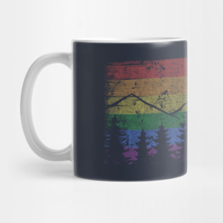 Rainbow Scenery Mug