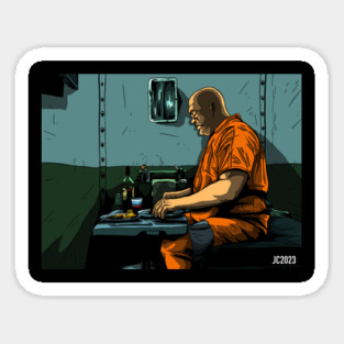 Daredevil “Routine” Wilson Fisk portrait (digital) Sticker