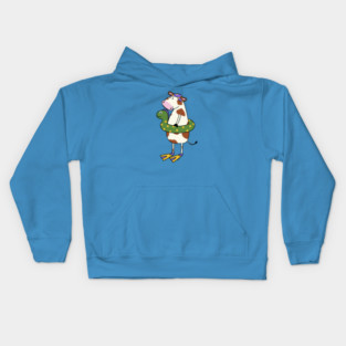 Swim Cow Kids Hoodie