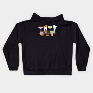Sublight cocktails Kids Hoodie