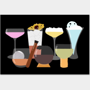 Sublight cocktails Posters and Art