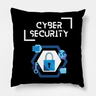 Cybersecurity - one of the most vital thing for everyone Pillow
