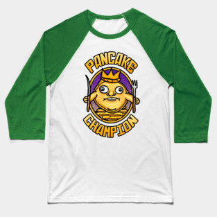 PANCAKE CHAMPION Baseball T-Shirt