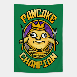 PANCAKE CHAMPION Tapestry