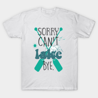 Funny Paddle Board Lake Vacay T-Shirt