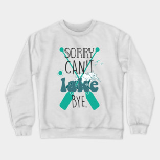 Funny Paddle Board Lake Vacay Crewneck Sweatshirt