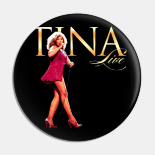Tina Turner t-shirt Pin