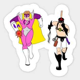 Orgazmo and Choda Boy! Sticker
