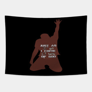 Just As I am Without One Plea Tapestry