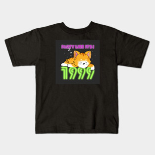 Party Like It's 1999 Kids T-Shirt