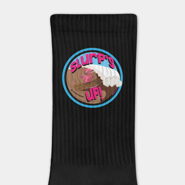 Slurp's Up Piggy! by ByersArtLab