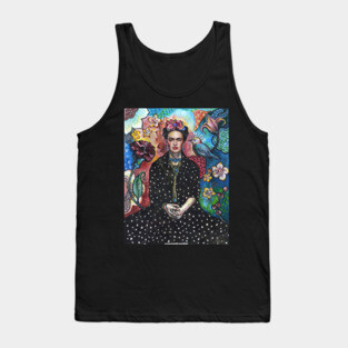 Frida Kahlo portrait - 2 Tank Top