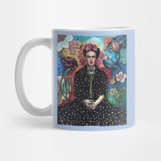 Frida Kahlo portrait - 2 Mug