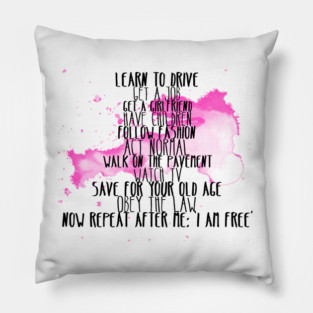 I Am Free Pillow