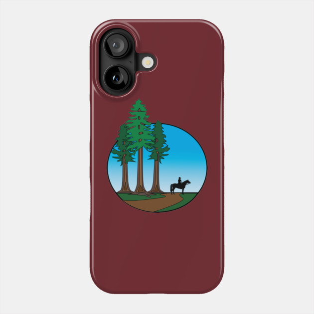 Adventure in the Redwoods Phone Case by DickinsonDesign