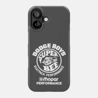 Dodge Boys Scatpack Performance Super Bee Phone Case
