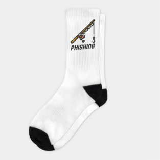Phishing - Funny Hacker Hacking Socks