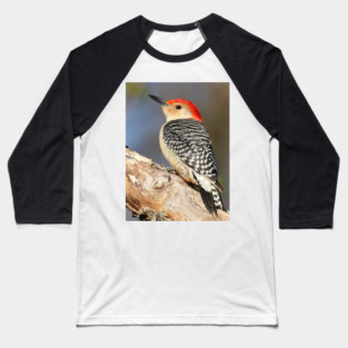 Red Bellied Woodpecker Baseball T-Shirt