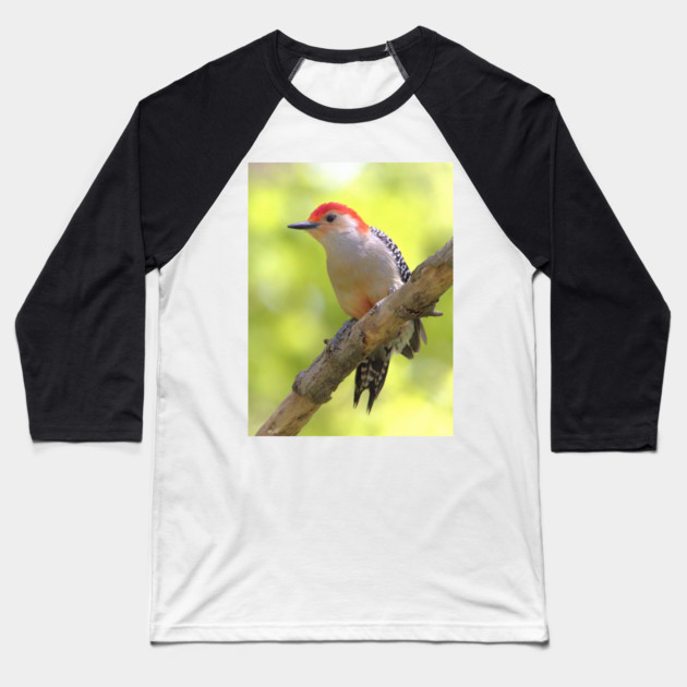 Red bellied woodpecker Baseball T-Shirt by BirdsnStuff