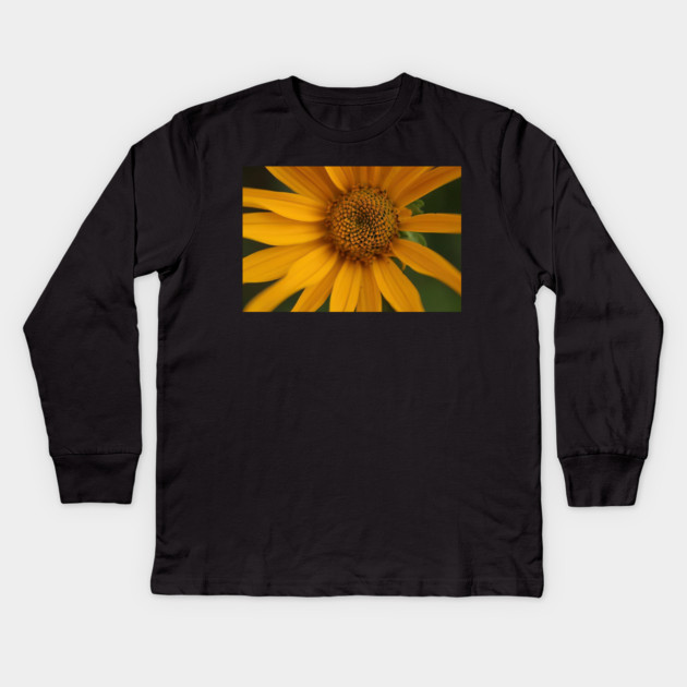 Sunflower Kids Long Sleeve T-Shirt by BirdsnStuff