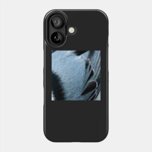 Feathers of a White Breasted Nuthatch Phone Case
