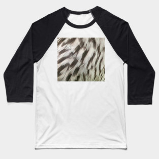 Feathers of a female Red Winged Blackbird Baseball T-Shirt