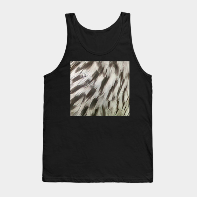 Feathers of a female Red Winged Blackbird Tank Top by BirdsnStuff