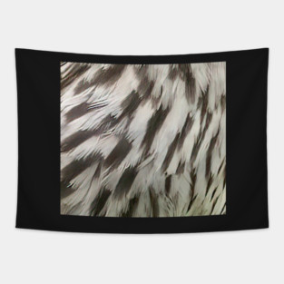 Feathers of a female Red Winged Blackbird Tapestry