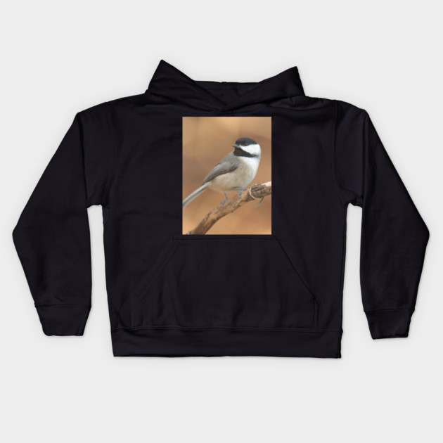Carolina Chickadee Kids Hoodie by BirdsnStuff