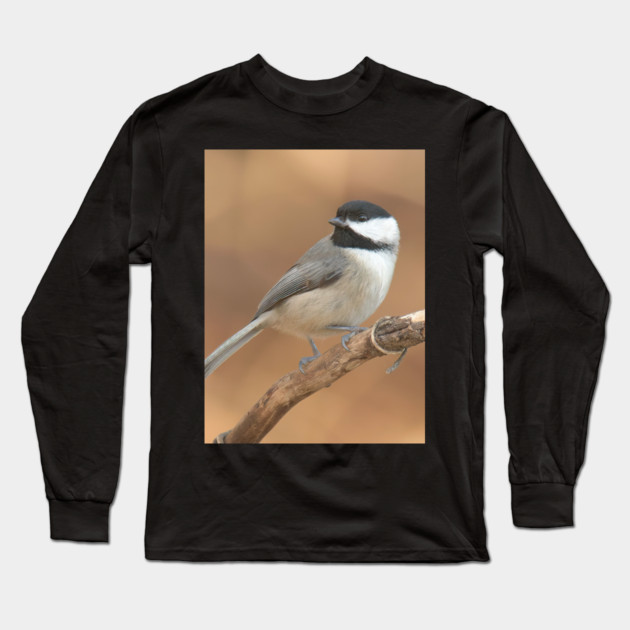 Carolina Chickadee Long Sleeve T-Shirt by BirdsnStuff