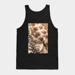 Feathers of a Red Shouldered Hawk Tank Top