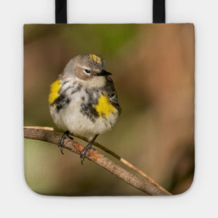 Yellow Rumped Warbler Tote
