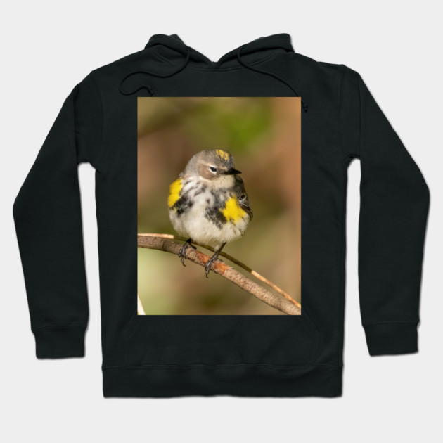 Yellow Rumped Warbler Hoodie by BirdsnStuff
