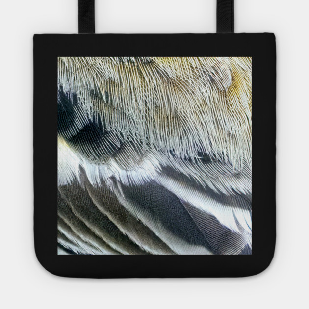 Feathers of a Baltimore Oriole Tote by BirdsnStuff