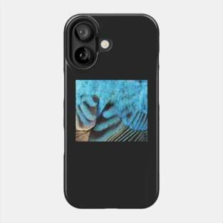 Feathers of a Indigo Bunting Phone Case