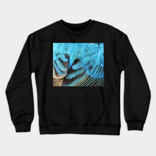 Feathers of a Indigo Bunting Crewneck Sweatshirt