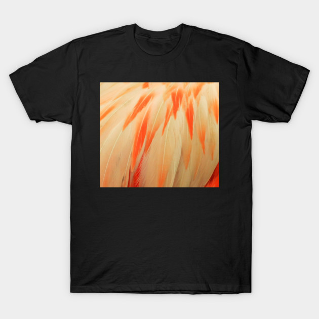 Flamingo Feathers T-Shirt by BirdsnStuff