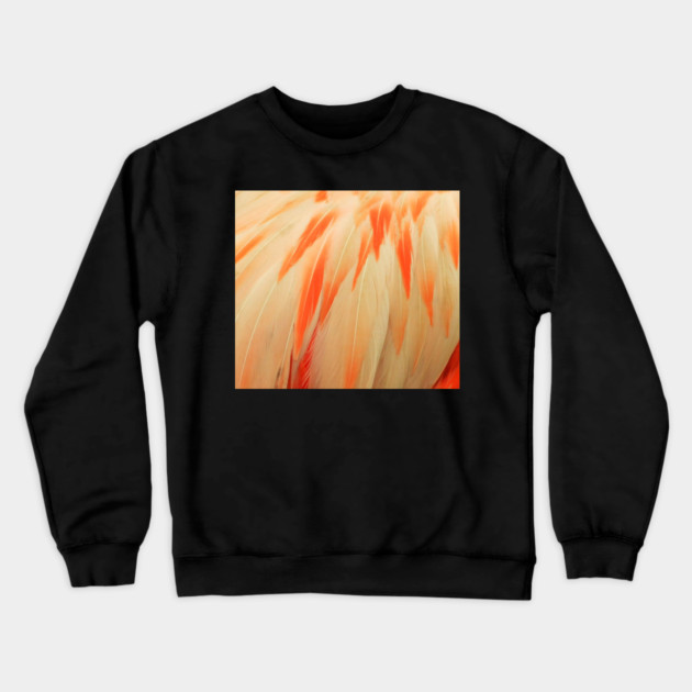 Flamingo Feathers Crewneck Sweatshirt by BirdsnStuff