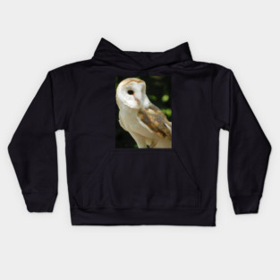 European Barn Owl Kids Hoodie